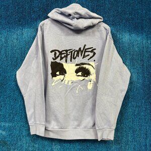 Deftones Self Titled Metal Band Graphic Hoodie Size Medium